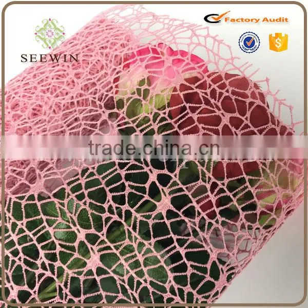 Hot Sale Cheap Flower Wrapping Big Spider Mesh photo-3