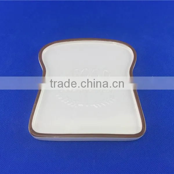 Bulk Cheap Ceramic Plates Breakfast Plate Tableware Bread Plate photo-4