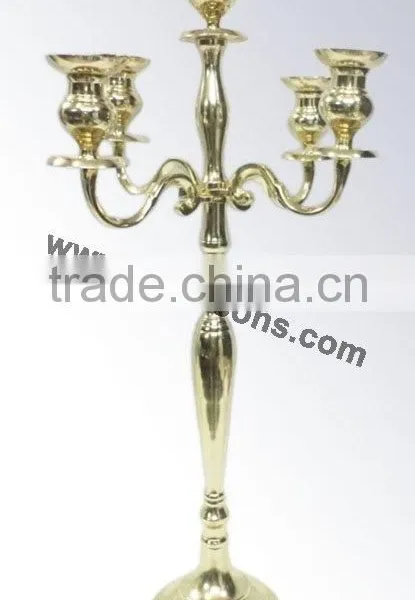 Wedding Decoration Event Gold Plated Candelabra photo-2