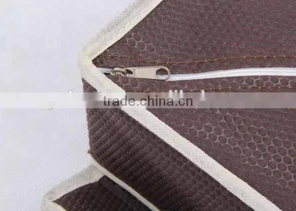 Rectangular Non-woven 12 Lattice Storage Box photo-5
