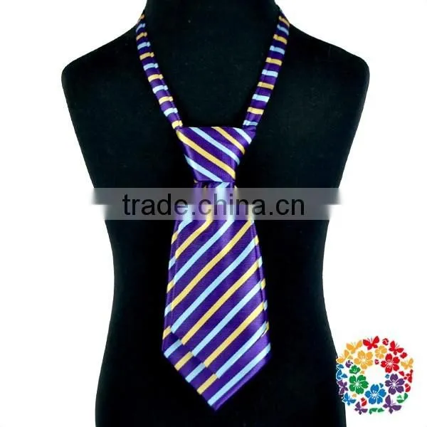 High Quality Fashion Polyester Necktie For Baby Neckwear Tie photo-3