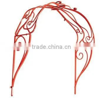 Wrought Iron Butterfly Garden Arbor