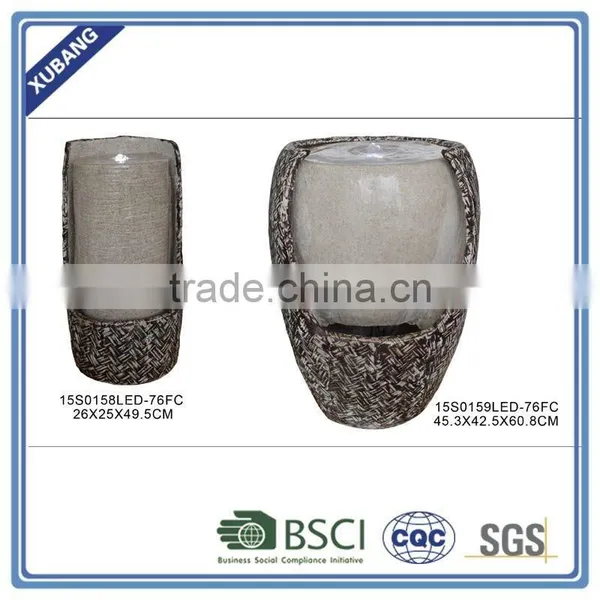 Large Decorative Urns Water Feature Chinese Water Feature for Garden
