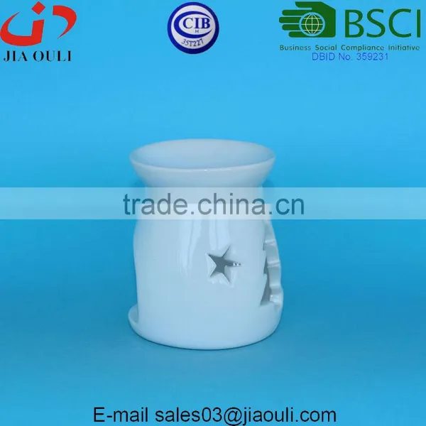 Mini Ceramic Christmas Oil Burner Tear Drop Oil Warmer photo-4