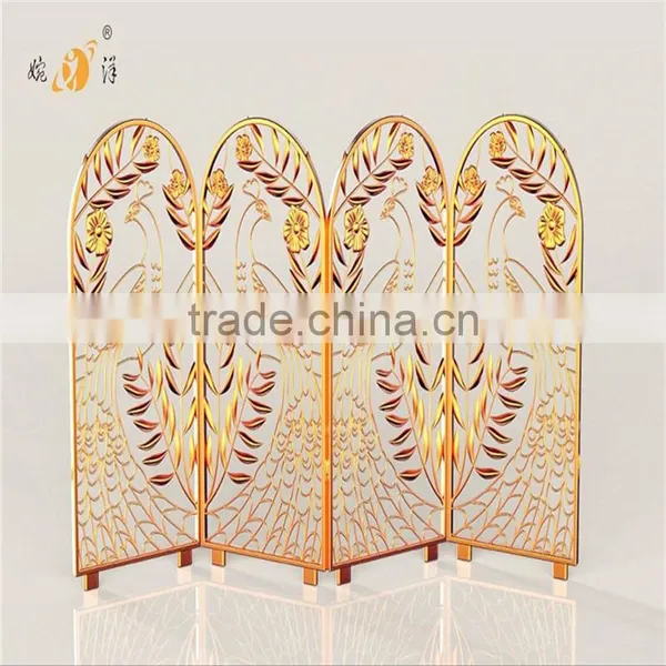 2017 House New Design Living Room Decorative Cheap Antique Folding Screen photo-6