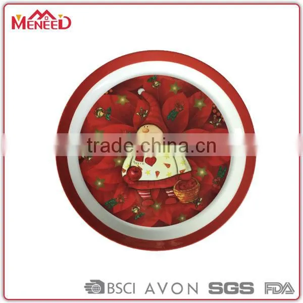New Design Charger Plate Wholesale Decorations Dinner Plates, Houseware Christmas Cheap Plastic Plates and Dishes photo-2