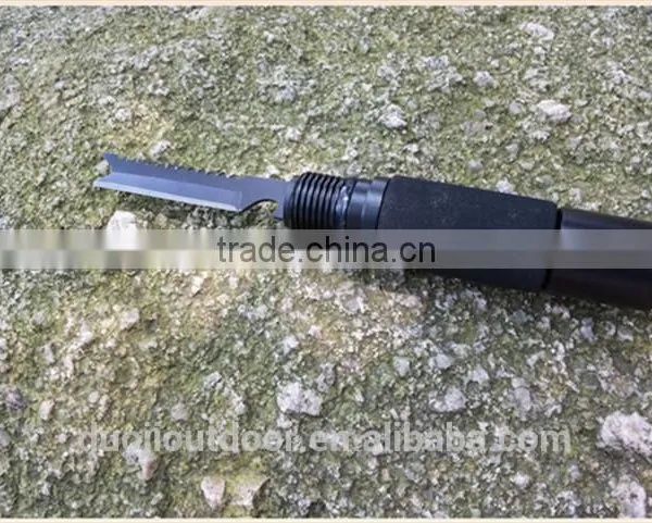 Multi-use Outdoor Camping Accessories With Shovel Hoe Tactical Knife Fire Flint photo-5