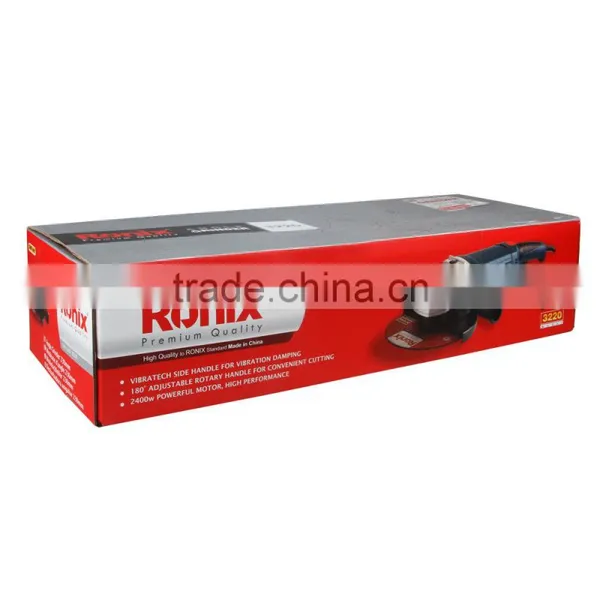 RONIX HIGH QUALITY ANGLE GRINDER 230MM-2400W MODEL 3220 photo-6