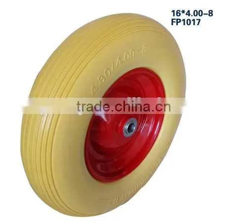 16'*4.00-8 PU FOAM WHEEL FP4008 WITH METAL RIM photo-5