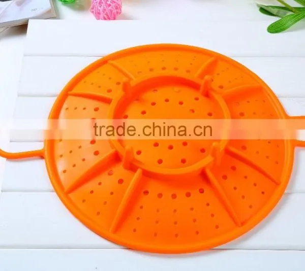 Silicone Microwave Heat Resistant Steamer,steamer Rack photo-3