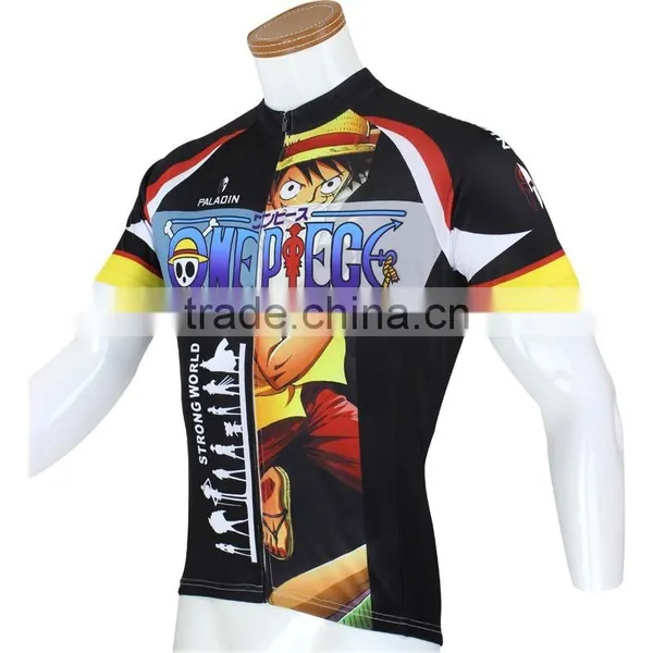 2014 New Design Sublimation Print Cool Max Custom Cycling Jerseys Set no Minimum photo-2