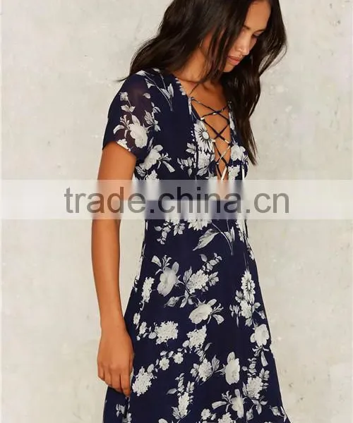 2017 Fashion Design Fit & Flare Girls' Dress for Fashion Women photo-2