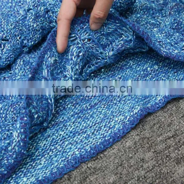 SHIJ MERMAID TAIL BLANKET CROCHET photo-6