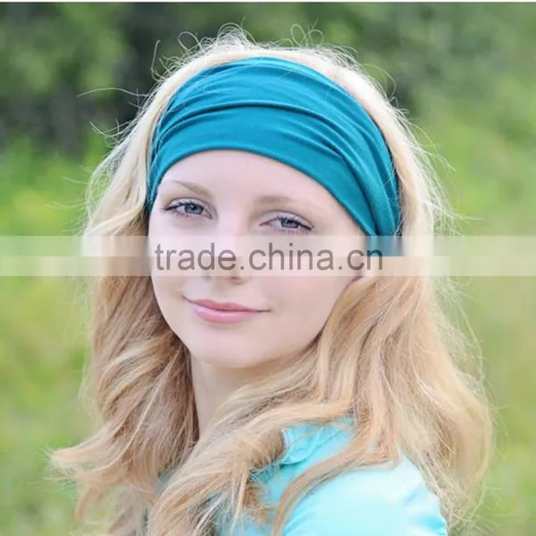 High Quality Wide Cotton Headbands ,Elastic Headband photo-6
