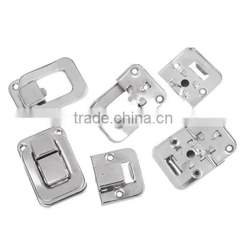 Silver Tone Toggle Catch Latch Suitcase Case Box Trunk Box photo-2