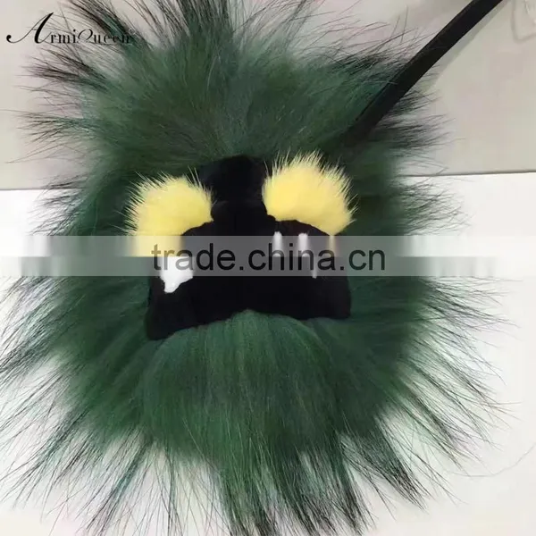 2017 Wholesale Fashion Charm Pom Pom Fur Accessories for Bag
