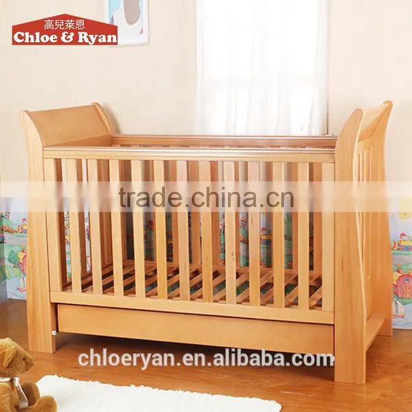 Safe& Eco-friendly Bamboo Single Baby Bed ,baby Cot/baby Cribs