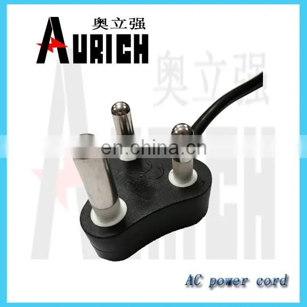 South Africa Plug Insert Power Extension Indian Standard Plug Power Cable photo-3