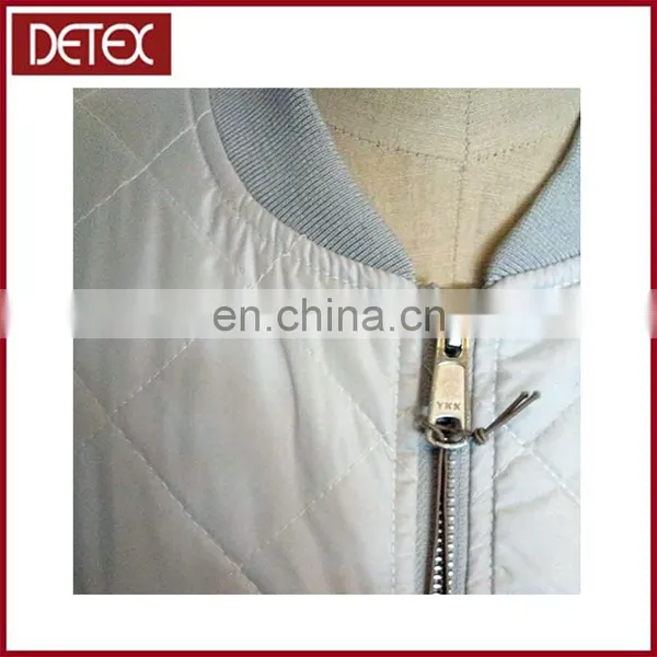Wholesale Clothing Quilting Women Grey Bomber Jacket photo-4