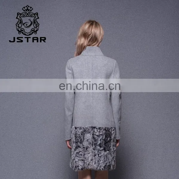 Custom Design Long Cashmere Women 100% Wool Coats Double-Sided Coat photo-6