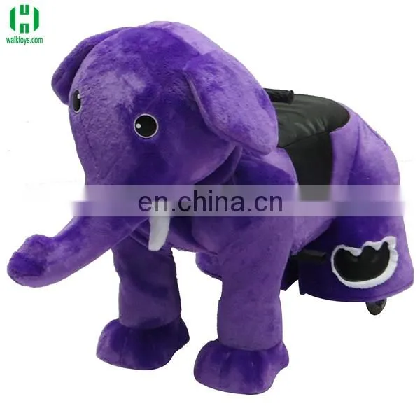 HI Ride on Furry Animal Electric Amusement Ride Sale Zoo Animal for Mall photo-2