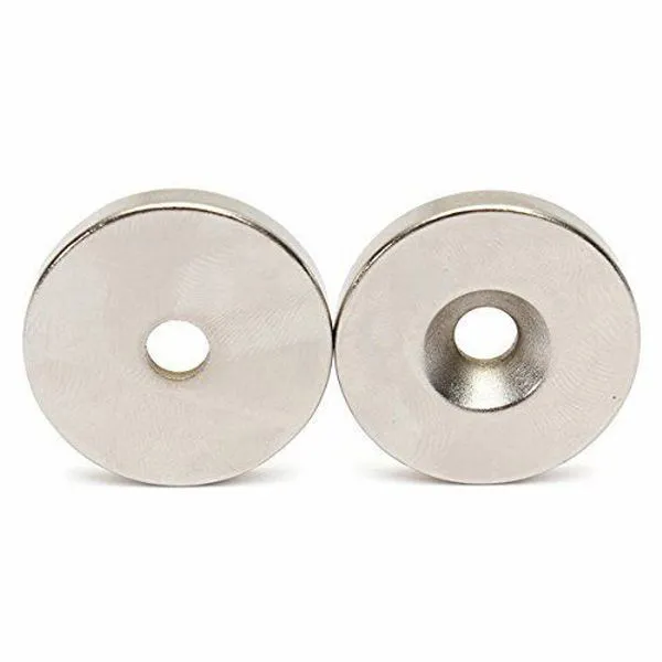 Strong Force Neodymium Countersink Magnet With Countersunk Hole