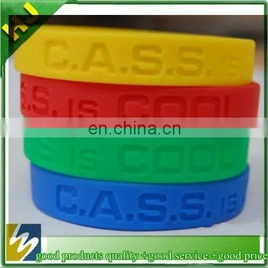 Silicone Bracelet,debossed Silicone Bracelet,wristband