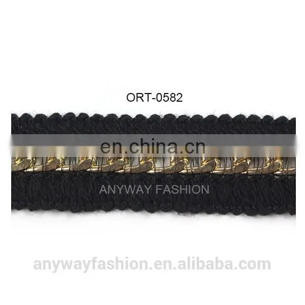 Fashion Black Bag Color Ribbon