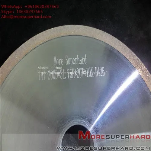 Metal - Bonded Diamond Grinding Wheel Processing Ceramics Alisa@moresuperhard.com photo-4