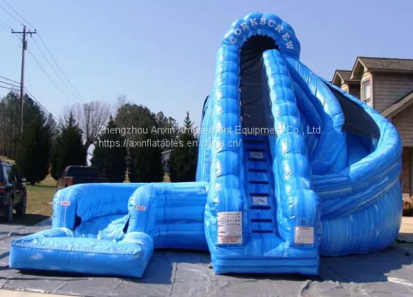 Inflatable Slip and Slide Inflatable Water Slide Axs-07 photo-2