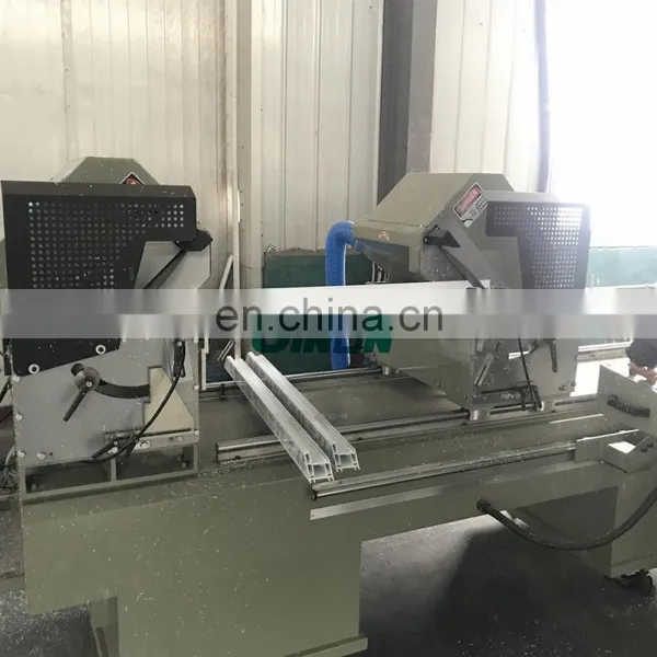 SSJ07 CNC Automatic Double Corners Cutting Saw for PVC Window Door photo-4