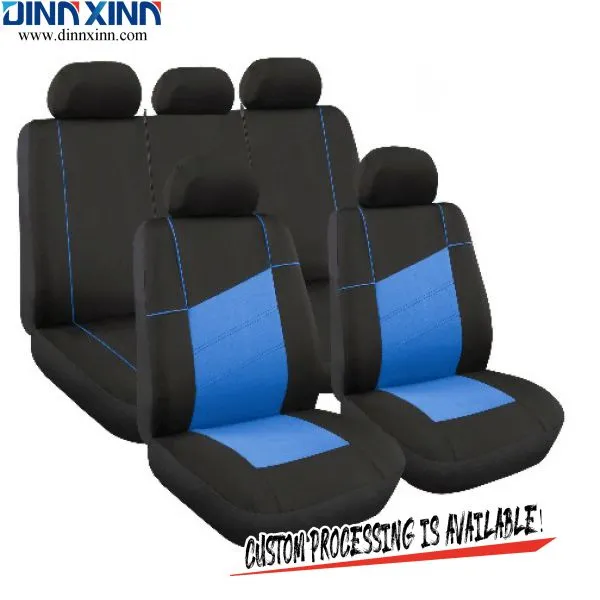 DinnXinn Lexus 9 Pcs Full Set PVC Leather pu Leather Car Seat Covers Factory China photo-4
