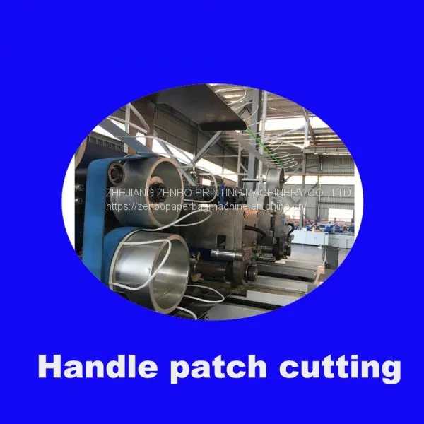 ZB1260S Fully Automatic Sheet Fed Shopping Gift Garment Paper Bag Sack Making Machine With Twisted Handle photo-3