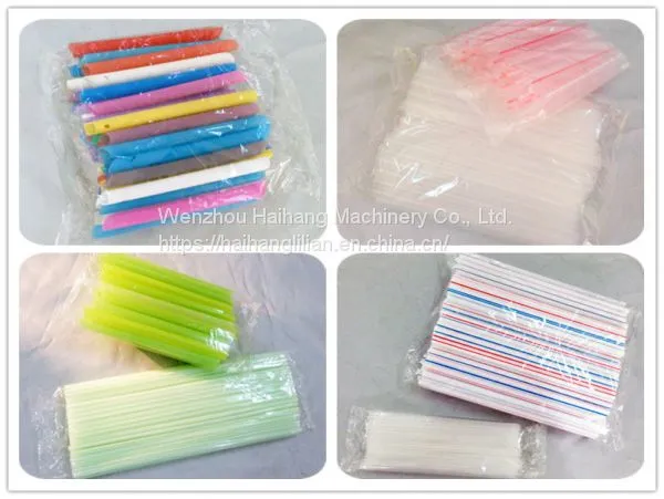 7mm Automatic Counting Plastic Paper Drinking Straws Packing Machine photo-2