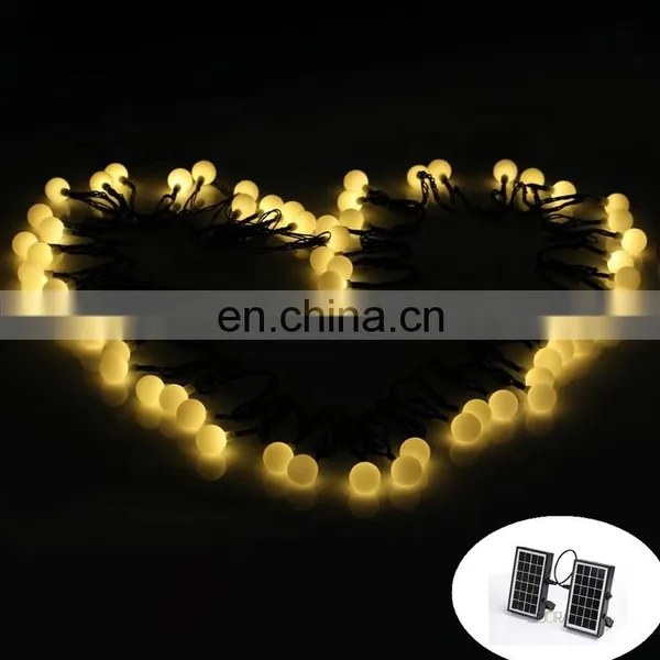 Energy Saving RGB Solar Powered String Light With Remote Control for Halloween Christmas Party Lights photo-5