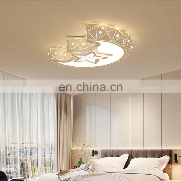 Creative Ceiling Bedroom Lights Modern Simple Lights Stars Moon Lights for Children Room photo-3