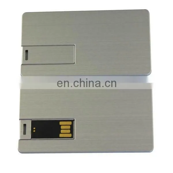 OEM Manufacturers Wholesale Metal Usb Business Card Metal Card Usb Cheap Metal Business Card Usb photo-2