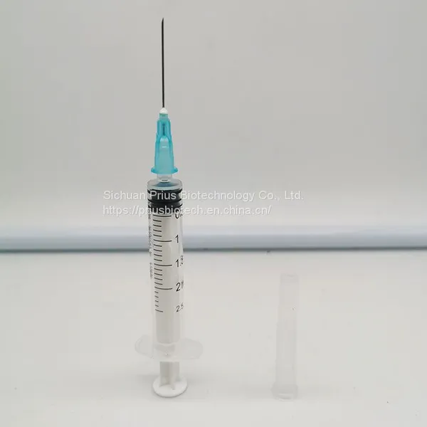Disposable 2/2.5ml Medical Syringe With 0.6mm Needle Eo Sterial photo-3