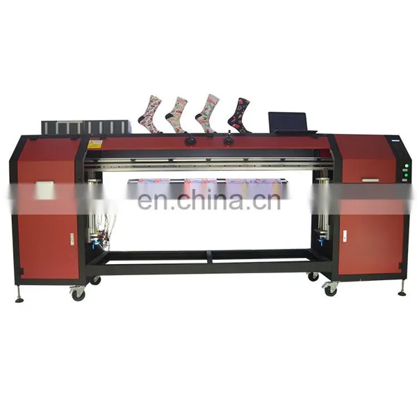 Most Popular Polyester,Silk,Linen,Cotton Socks Digital Printing,Full Color 3D Printer photo-2