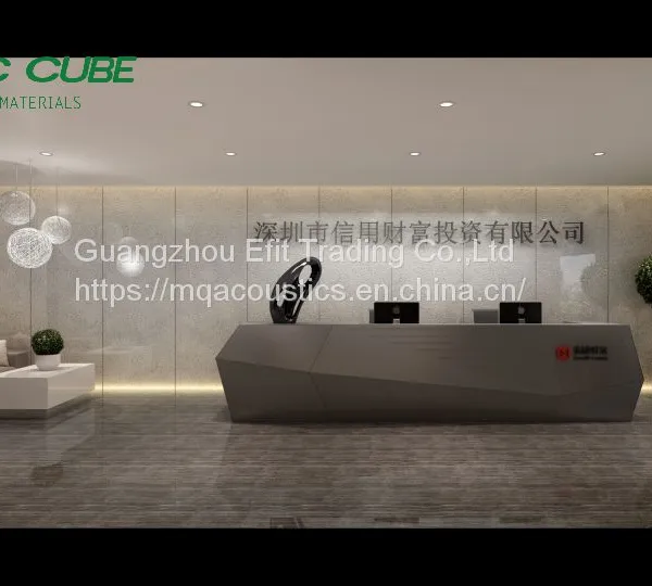 Wood Fiber Acoustic Ceiling Tiles photo-2