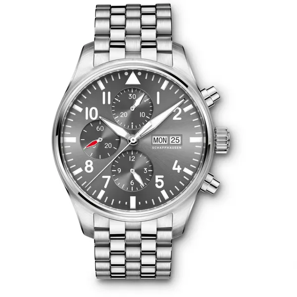 Stainless Steel Case Fashion Multi-function Watches Man Quartz Chronograph Watch photo-3