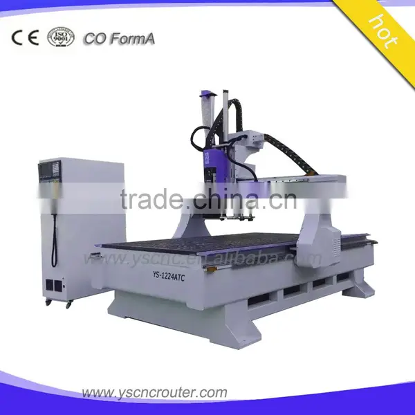 High Speed Atc Cnc Router With 8kw Italy Spindle Yaskawa Servo Motor photo-3