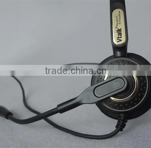 Unidirectional Microphone High Quality Call Center USB 3.5mm Rj9 Headset Quality Choice photo-2