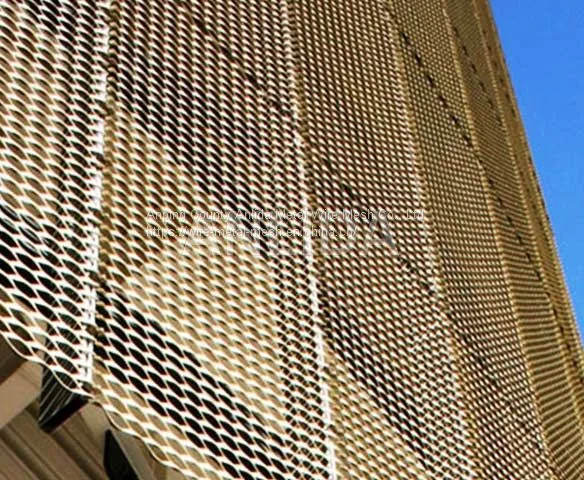 Aluminium Diamond Mesh Aluminum Metal Mesh Decorative Aluminum Mesh Supply photo-4