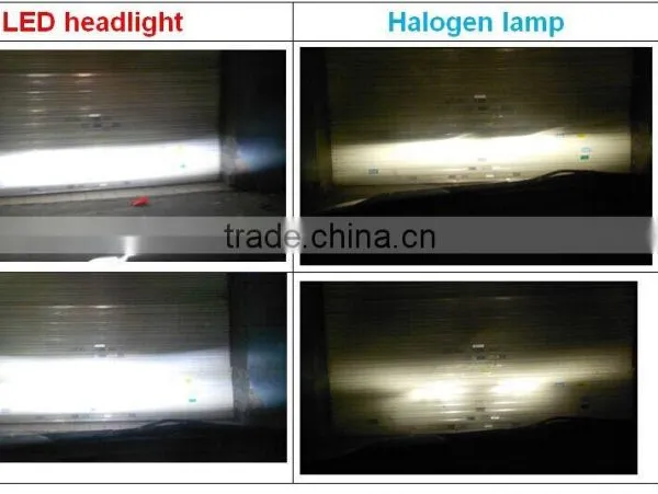 60W 6000LUMENS LED HEADLIGHT H4 Hi lo Bixenon Headlight Replacement 50w Halogen Light photo-6