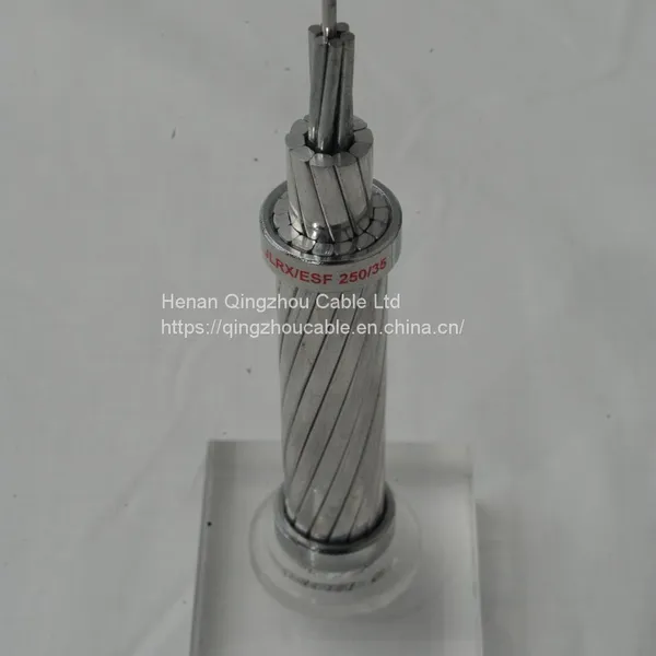 ACSR/TW Conductor Aluminum Conductor. Steel Reinforced. Trapezoidal Shaped Aluminum Strands. photo-2