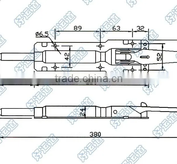 03123 Tailboard Catch Handle Latch photo-2