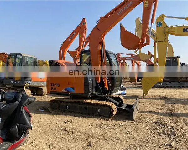 Hitachi Zx60-3 Crawler Mini Excavator , Second Hand Hitachi Zx60 Zx120 Zx130 Zx135 Excavator , Hitachi Machinery photo-5