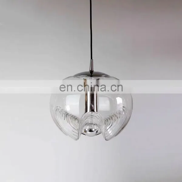 Современный потолочный светильник с LED для помещений, арт-стеклянный подвесной светильник для гостиной, кухни, спальни, нордический люстра с стеклянными шарами