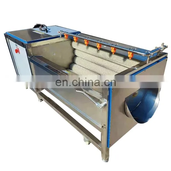 SUS304 Root Vegetable/Round Fruit/Potato/Carrot/Cassava/Taro/Sweet Potato Washing/Washer/Peeling/Peeler Machine for Factory photo-4